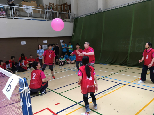 風船バレーボール大阪大会
